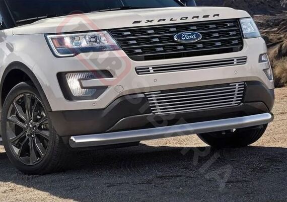 Защита переднего бампера D-76 // Ford Explorer 2013~